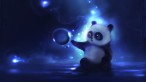 Karanlık içinde bir Panda